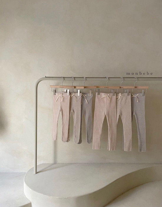 MONBEBE - Korean Children Fashion - #Kfashion4kids - Rib Leggings - 2
