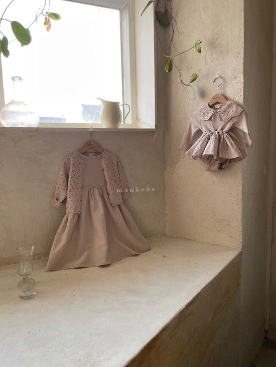 MONBEBE - Korean Children Fashion - #Kfashion4kids - Rib Frill Bodysuit - 7