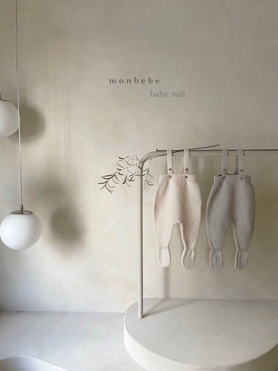 MONBEBE - Korean Children Fashion - #Kfashion4kids - Cotton Foot Bodysuit - 10