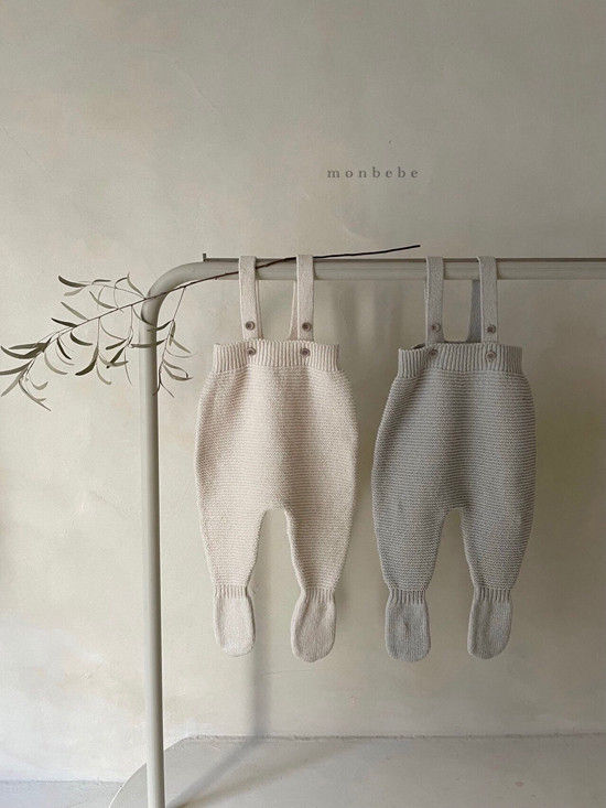 MONBEBE - Korean Children Fashion - #Kfashion4kids - Cotton Foot Bodysuit - 9