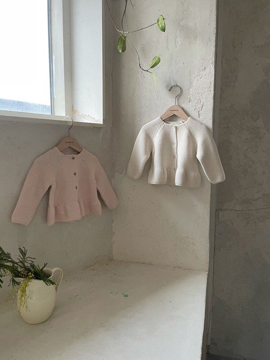 MONBEBE - Korean Children Fashion - #Kfashion4kids - Frill Cardigan - 10