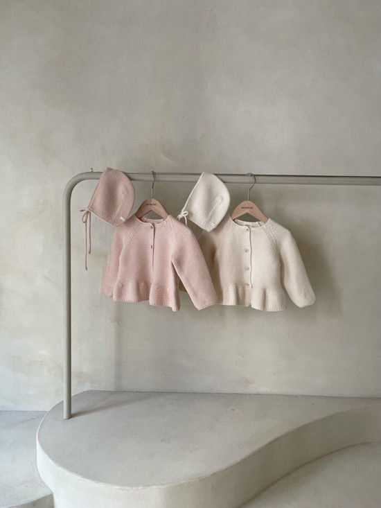 MONBEBE - Korean Children Fashion - #Kfashion4kids - Frill Cardigan - 8