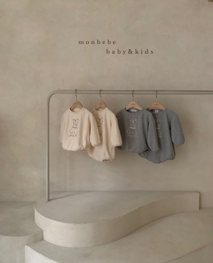 MONBEBE - Korean Children Fashion - #Kfashion4kids - Little Dog Bodysuit - 7