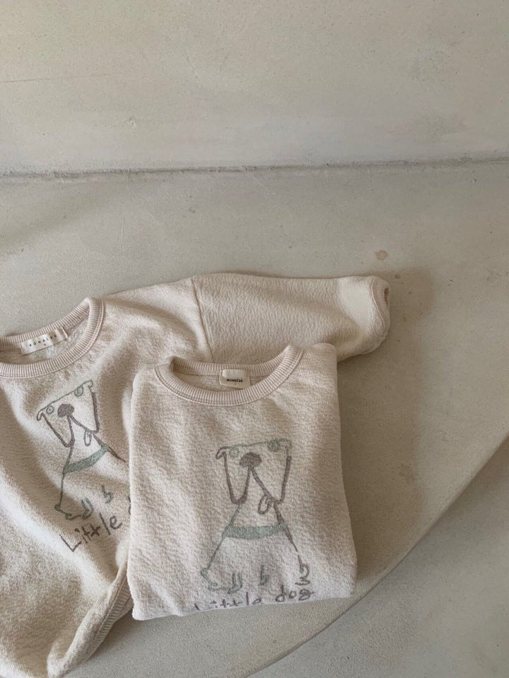 MONBEBE - Korean Children Fashion - #Kfashion4kids - Little Dog Bodysuit - 8