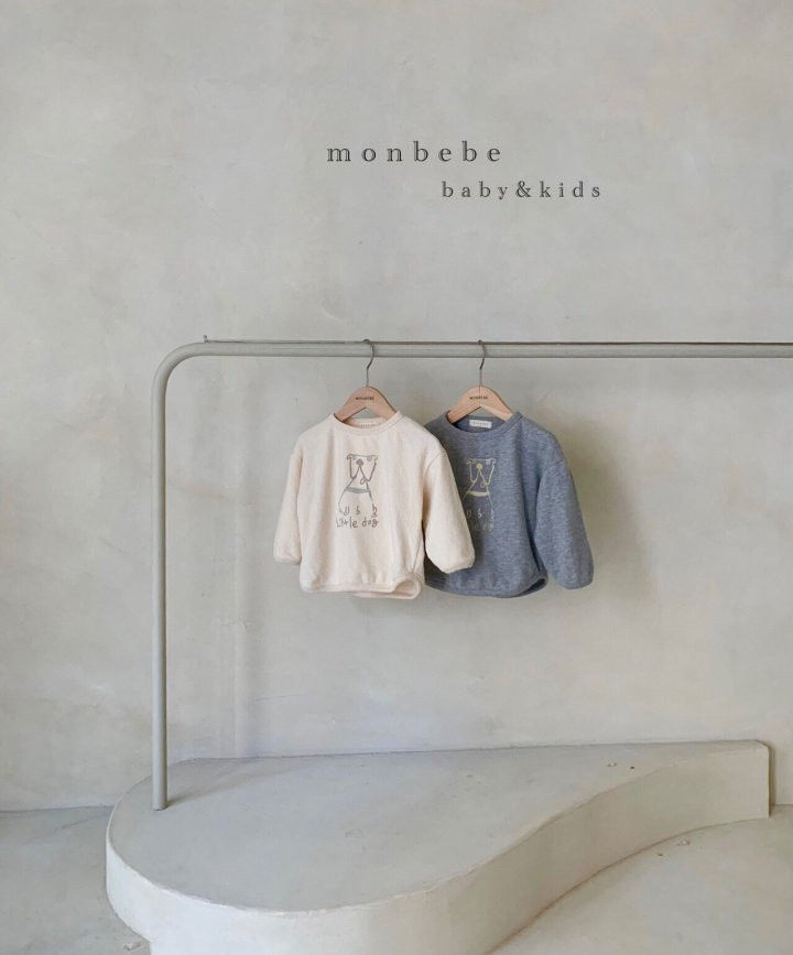 MONBEBE - Korean Children Fashion - #Kfashion4kids - Little Dog Tee