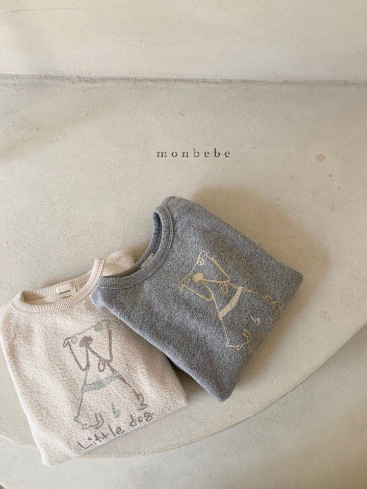 MONBEBE - Korean Children Fashion - #Kfashion4kids - Little Dog Tee - 5