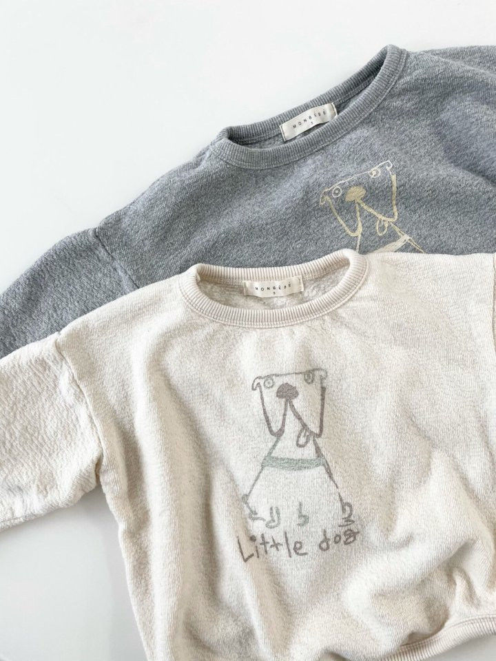 MONBEBE - Korean Children Fashion - #Kfashion4kids - Little Dog Tee - 7