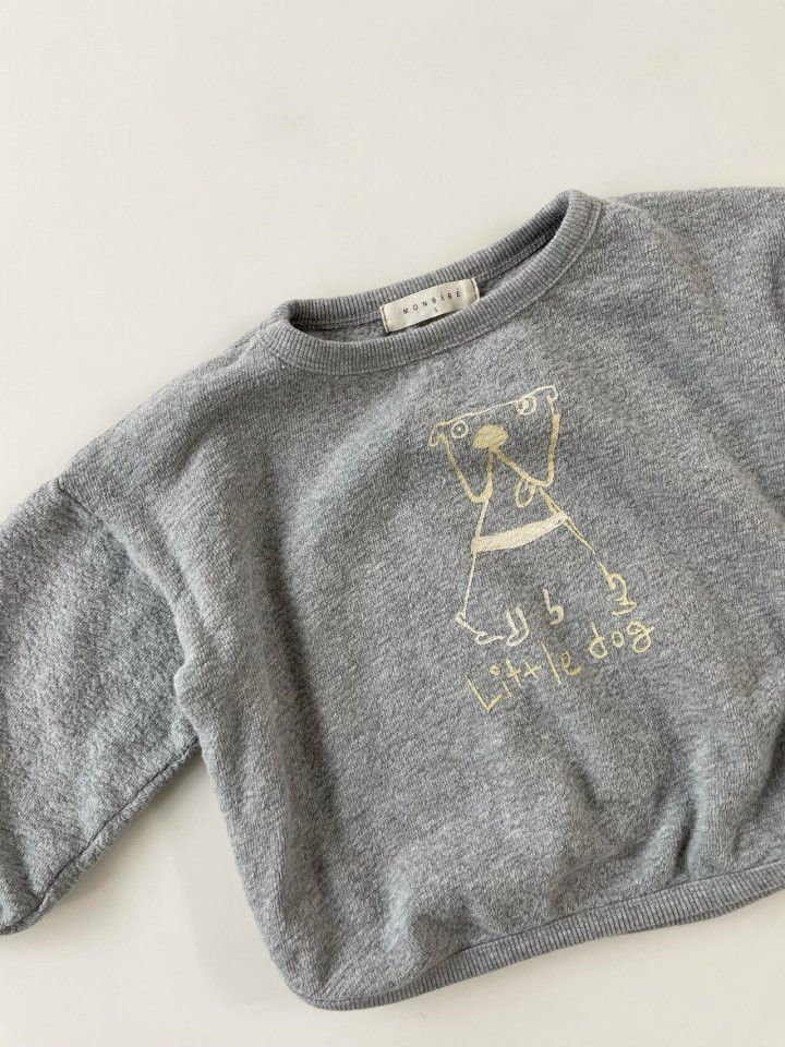 MONBEBE - Korean Children Fashion - #Kfashion4kids - Little Dog Tee - 8