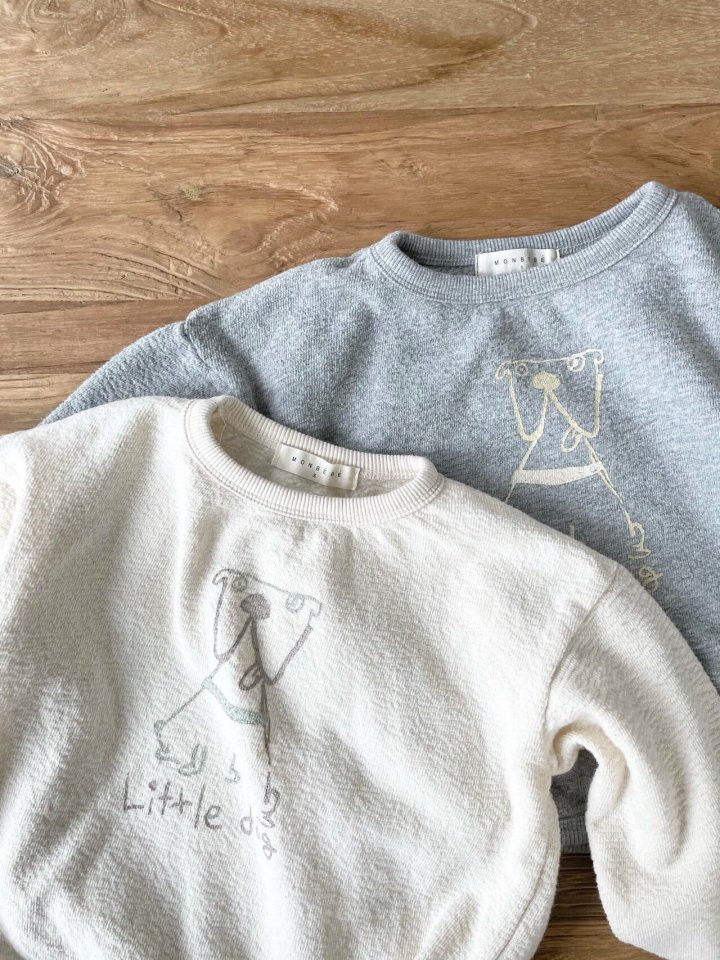 MONBEBE - Korean Children Fashion - #Kfashion4kids - Little Dog Tee - 9