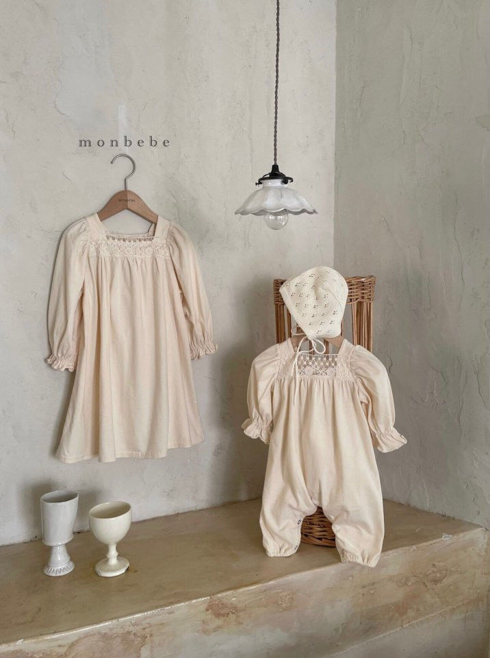 MONBEBE - Korean Children Fashion - #Kfashion4kids - Easy Vintage Bodysuit - 4