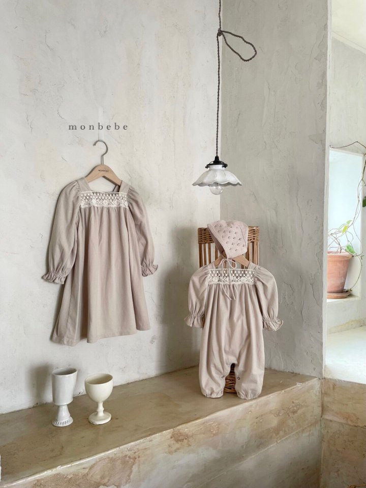 MONBEBE - Korean Children Fashion - #Kfashion4kids - Easy Vintage Bodysuit - 6