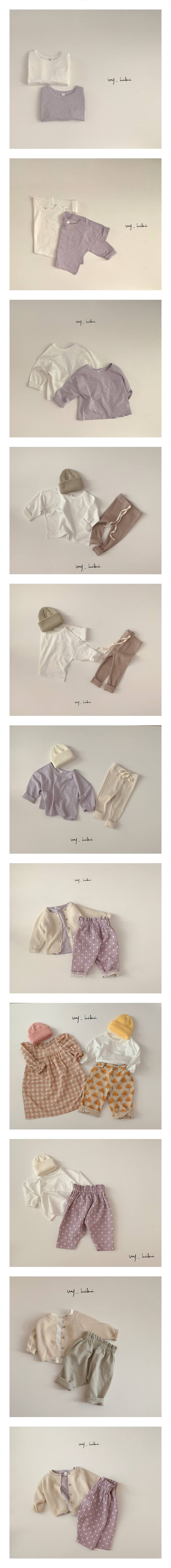 MY BEBE - Korean Children Fashion - #Kfashion4kids - Spring Basic Tee