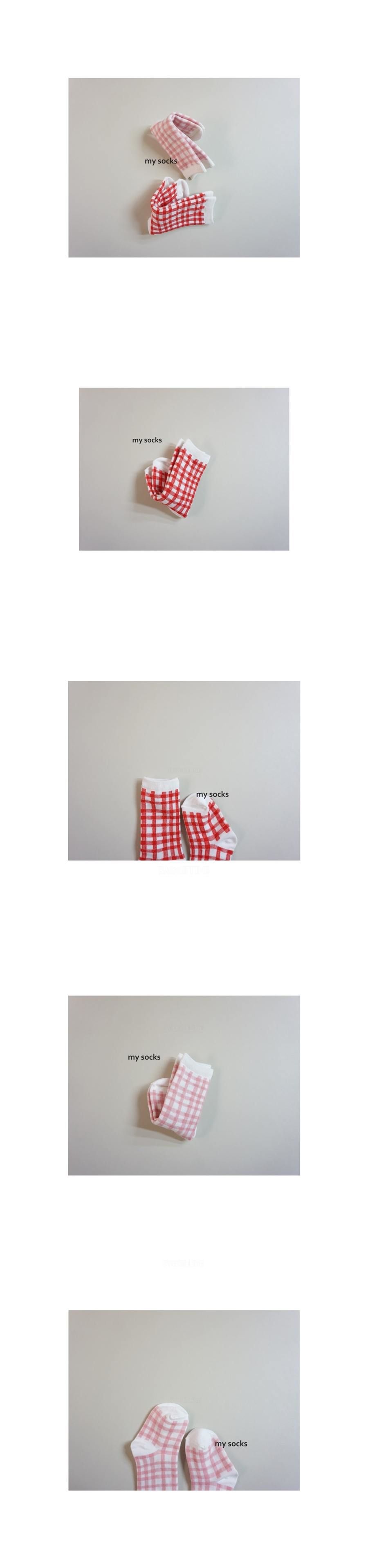 MY SOCKS - Korean Children Fashion - #Kfashion4kids - Piment Socks [set of 2]
