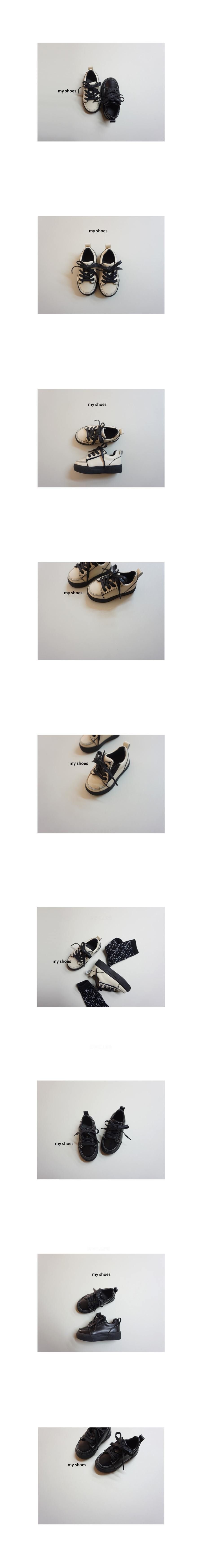 MY SOCKS - Korean Children Fashion - #Kfashion4kids - Black Bean Shoes