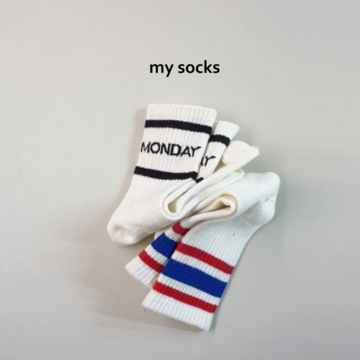 MY SOCKS - Korean Children Fashion - #Kfashion4kids - Egg Set [set of 2]