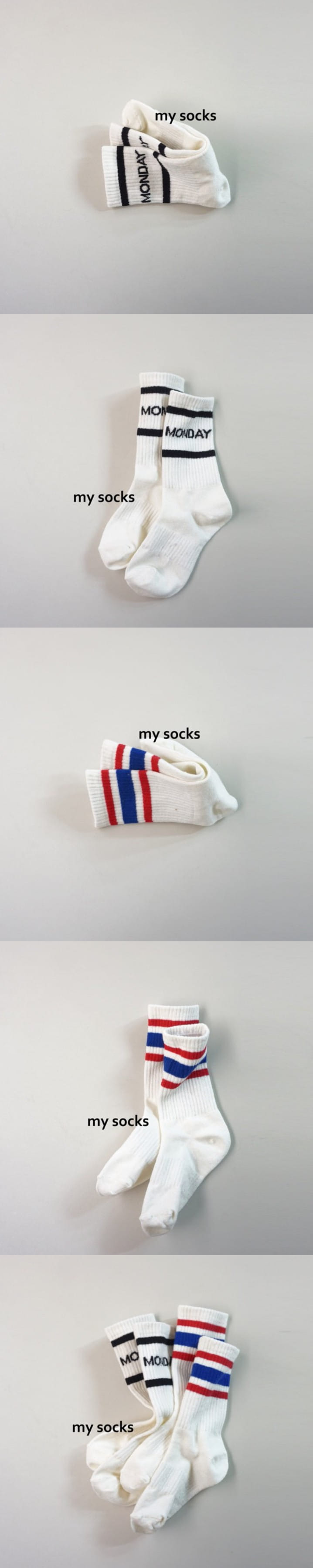 MY SOCKS - Korean Children Fashion - #Kfashion4kids - Egg Set [set of 2] - 2