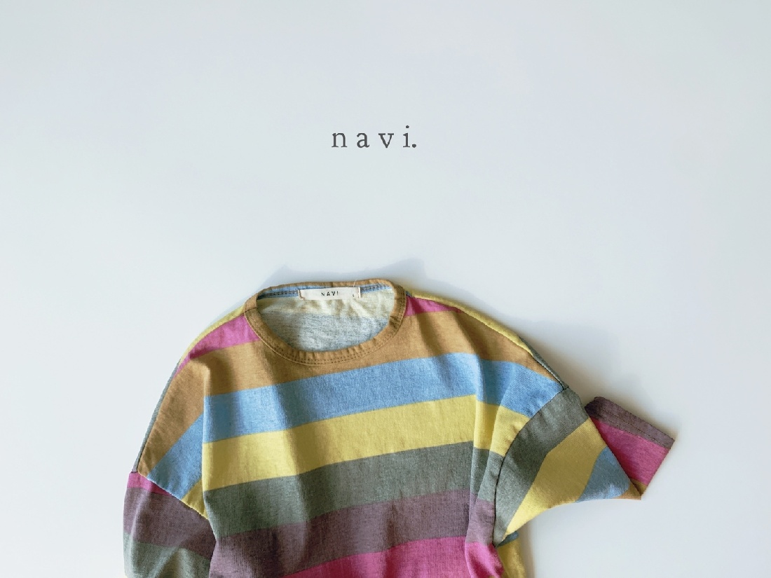 NAVI - Korean Children Fashion - #Kfashion4kids - Toz Stripe Tee