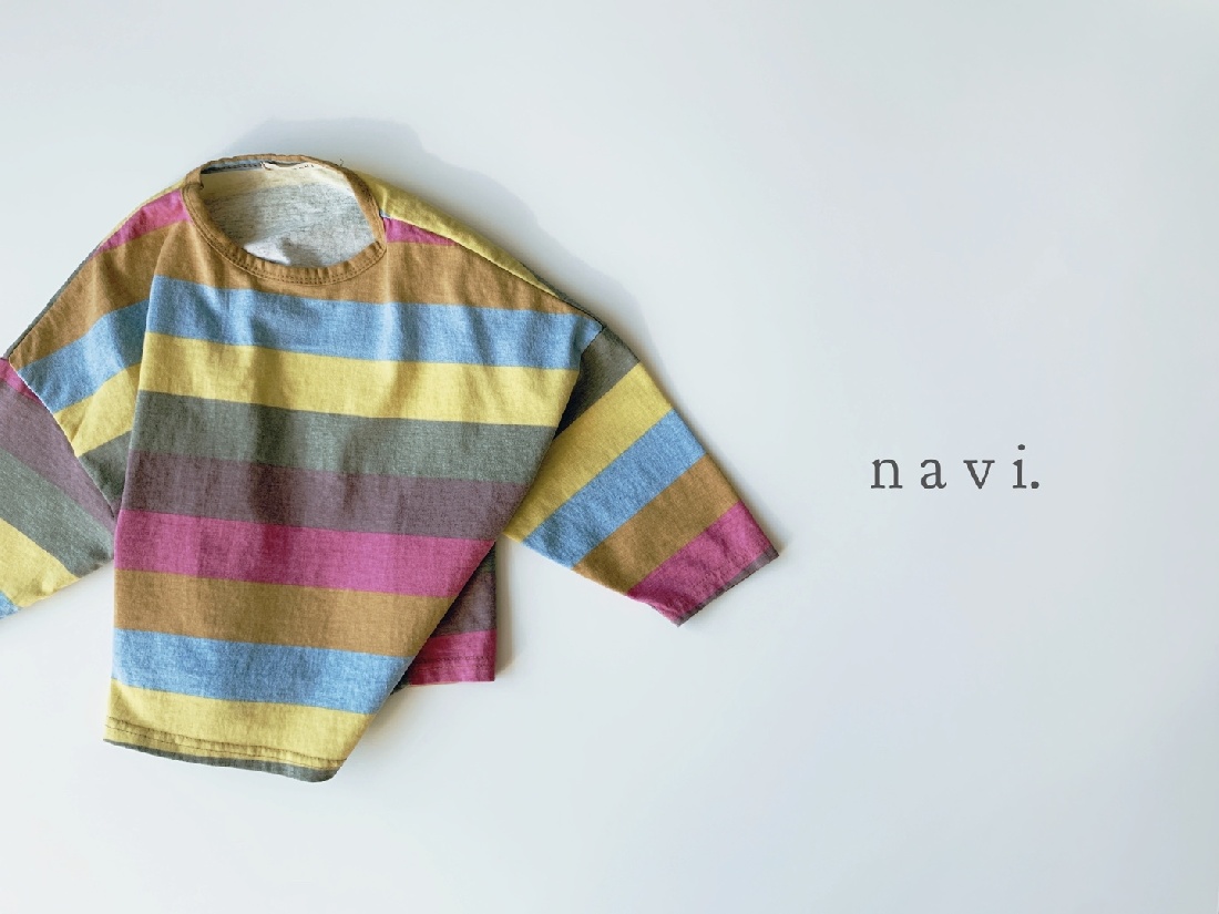 NAVI - Korean Children Fashion - #Kfashion4kids - Toz Stripe Tee - 4