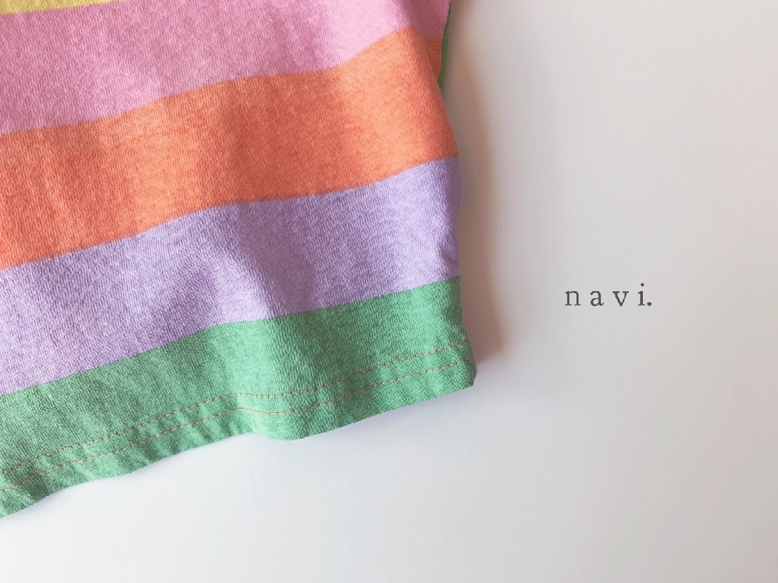 NAVI - Korean Children Fashion - #Kfashion4kids - Toz Stripe Tee - 6