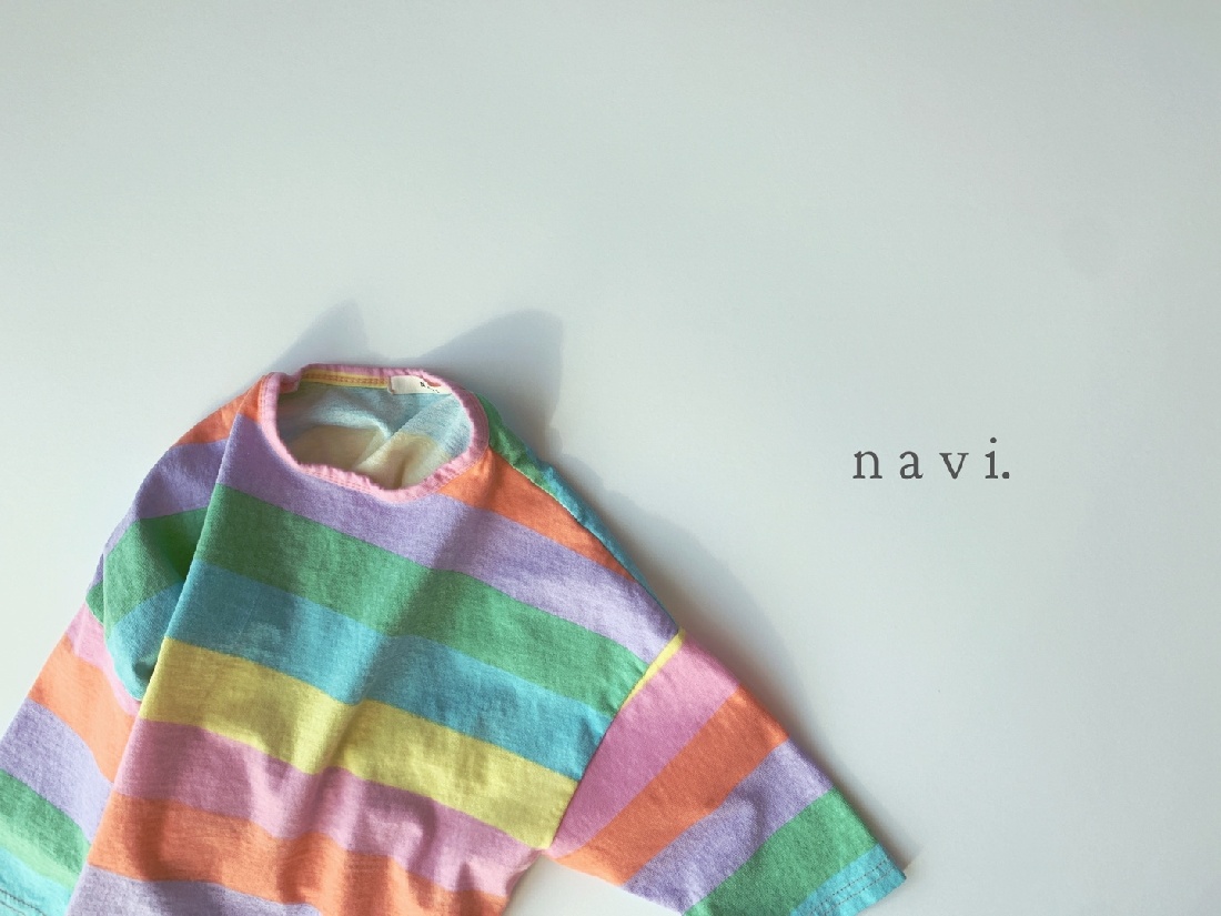 NAVI - Korean Children Fashion - #Kfashion4kids - Toz Stripe Tee - 7