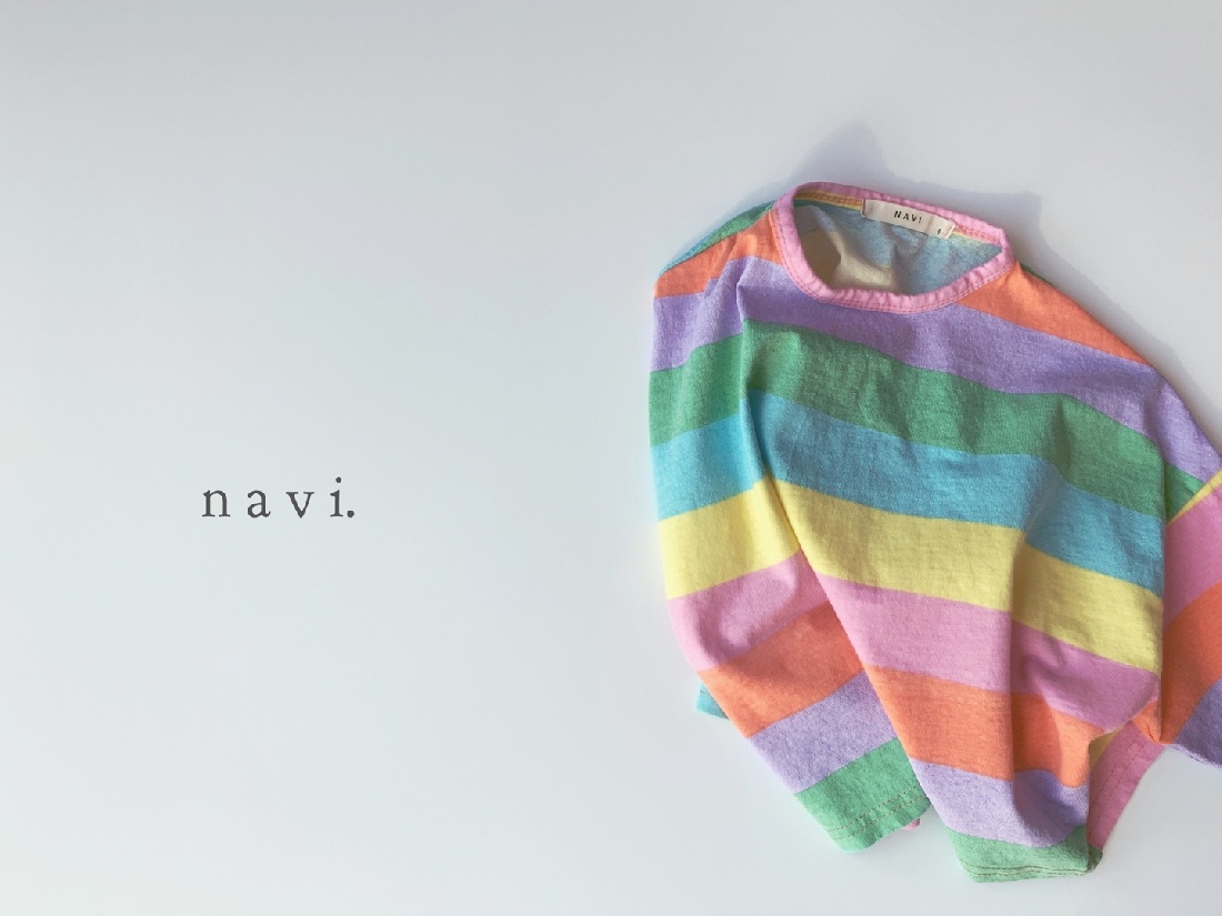 NAVI - Korean Children Fashion - #Kfashion4kids - Toz Stripe Tee - 8