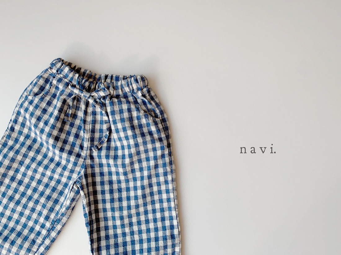 NAVI - Korean Children Fashion - #Kfashion4kids - Check Pants - 2