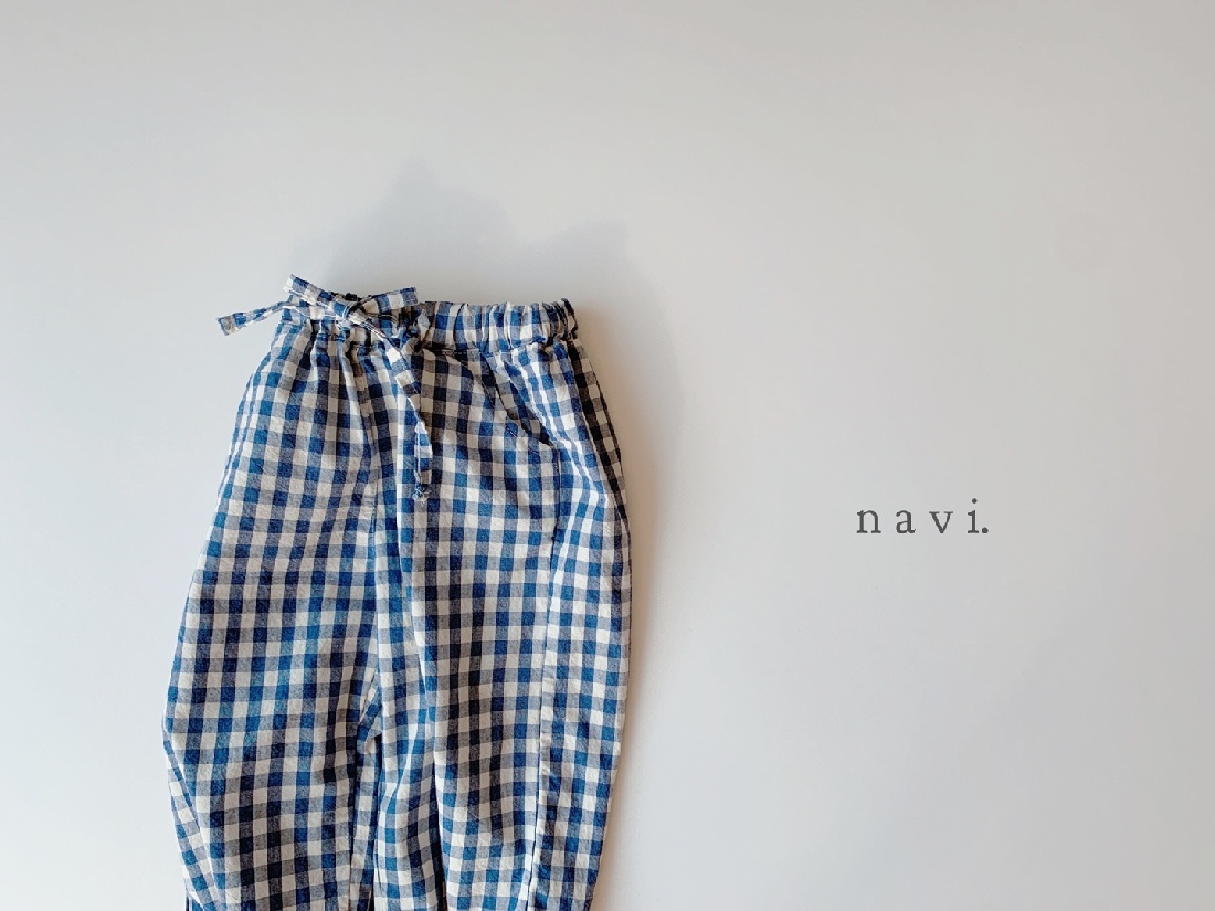 NAVI - Korean Children Fashion - #Kfashion4kids - Check Pants - 4