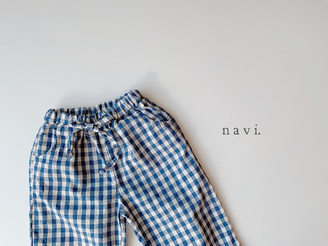 NAVI - Korean Children Fashion - #Kfashion4kids - Check Pants - 5