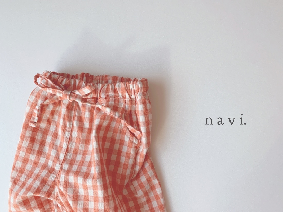 NAVI - Korean Children Fashion - #Kfashion4kids - Check Pants - 7