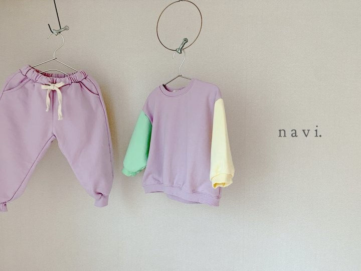 NAVI - Korean Children Fashion - #Kfashion4kids - Happy Training Top Bottom Set