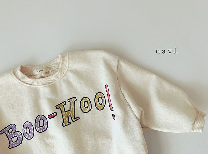 NAVI - Korean Children Fashion - #Kfashion4kids - Boohoo Sweatshirt
