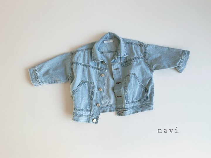 NAVI - Korean Children Fashion - #Kfashion4kids - Alli Denim Jacket