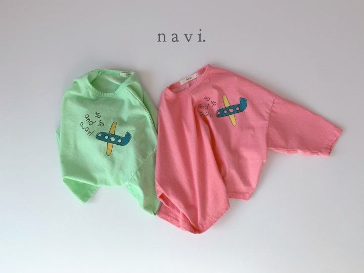 NAVI - Korean Children Fashion - #Kfashion4kids - Plane Tee