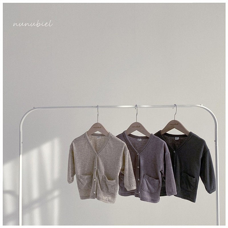 NUNUBIEL - Korean Children Fashion - #Kfashion4kids - Natural Cardigan - 2