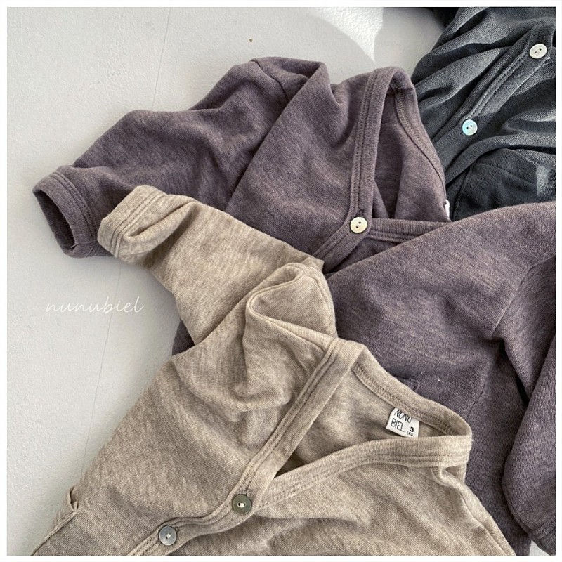 NUNUBIEL - Korean Children Fashion - #Kfashion4kids - Natural Cardigan - 3