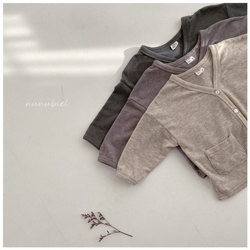NUNUBIEL - Korean Children Fashion - #Kfashion4kids - Natural Cardigan - 4