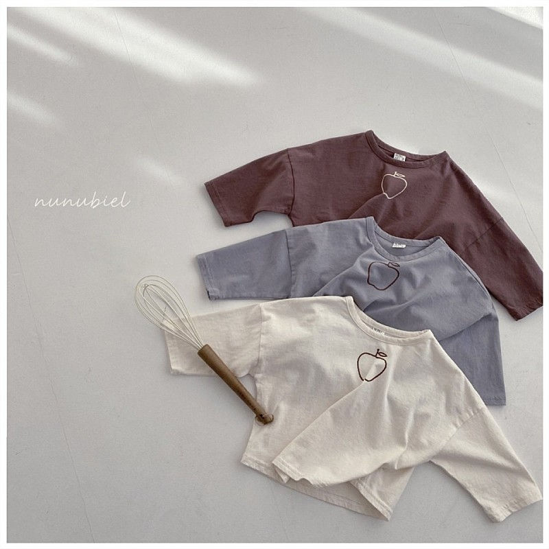 NUNUBIEL - Korean Children Fashion - #Kfashion4kids - Apple Tee - 4