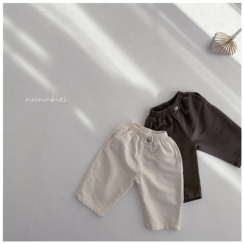 NUNUBIEL - Korean Children Fashion - #Kfashion4kids - Button Pants - 3