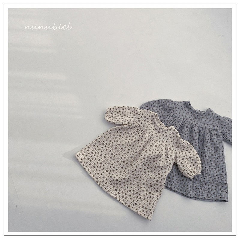 NUNUBIEL - Korean Children Fashion - #Kfashion4kids - Mini Flower One-piece