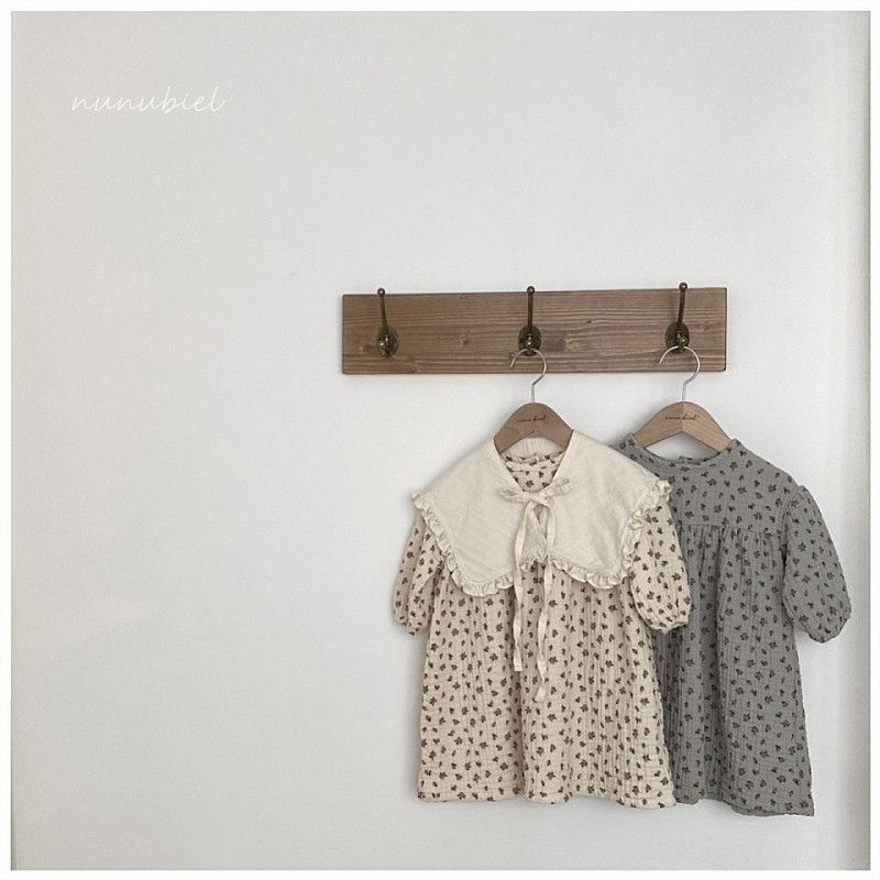 NUNUBIEL - Korean Children Fashion - #Kfashion4kids - Mini Flower One-piece - 3