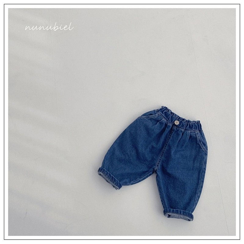 NUNUBIEL - Korean Children Fashion - #Kfashion4kids - Button Denim Pants