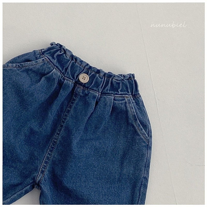 NUNUBIEL - Korean Children Fashion - #Kfashion4kids - Button Denim Pants - 2