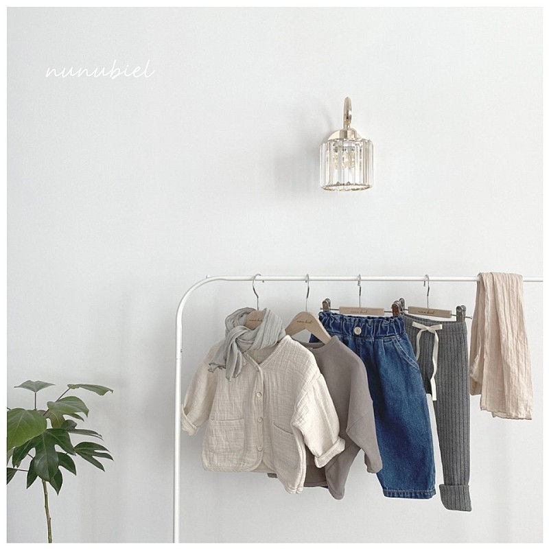 NUNUBIEL - Korean Children Fashion - #Kfashion4kids - Button Denim Pants - 5