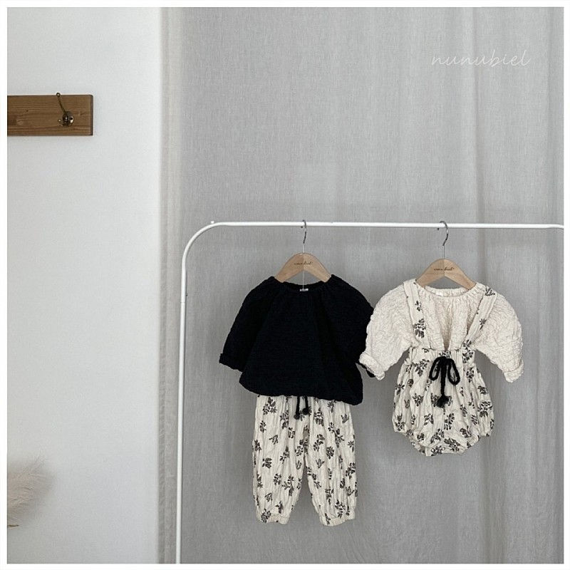 NUNUBIEL - Korean Children Fashion - #Kfashion4kids - Oriental Painting Flower Pants - 6