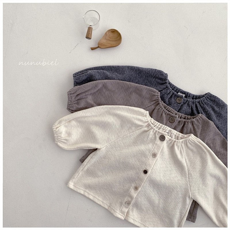 NUNUBIEL - Korean Children Fashion - #Kfashion4kids - Shirring Cardigan - 3