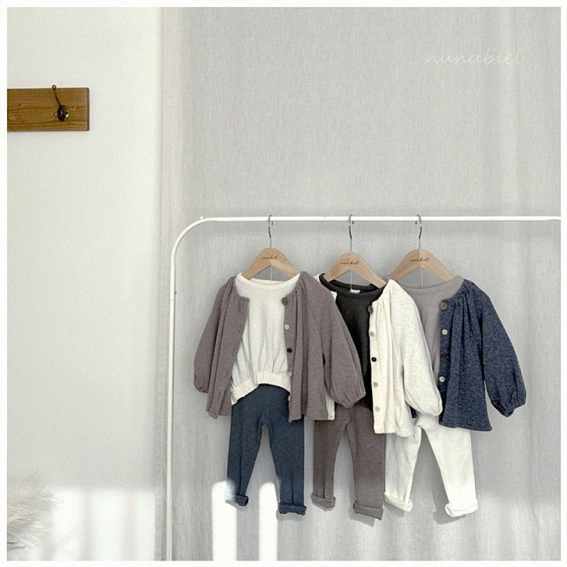 NUNUBIEL - Korean Children Fashion - #Kfashion4kids - Shirring Cardigan - 7