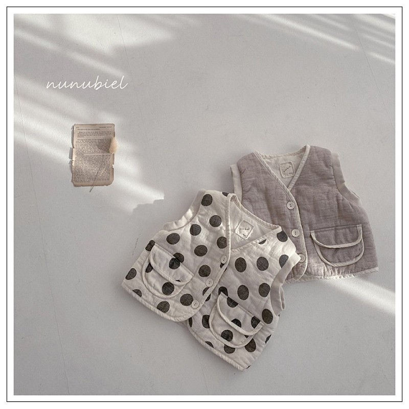 NUNUBIEL - Korean Children Fashion - #Kfashion4kids - Natural Soft Vest