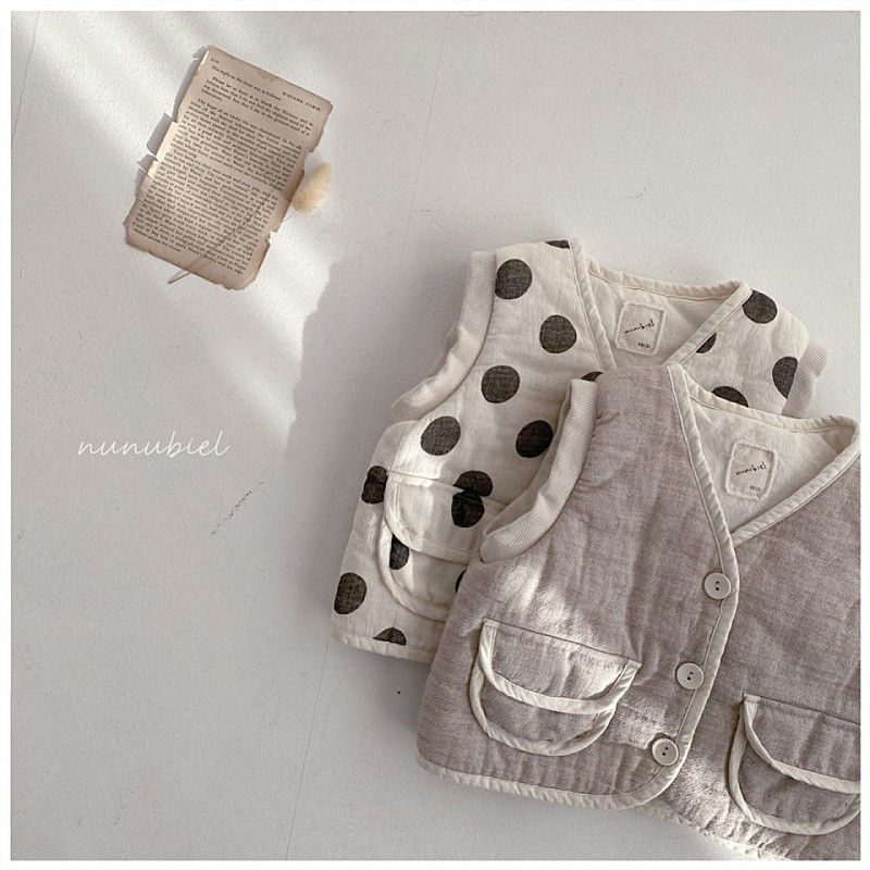 NUNUBIEL - Korean Children Fashion - #Kfashion4kids - Natural Soft Vest - 4