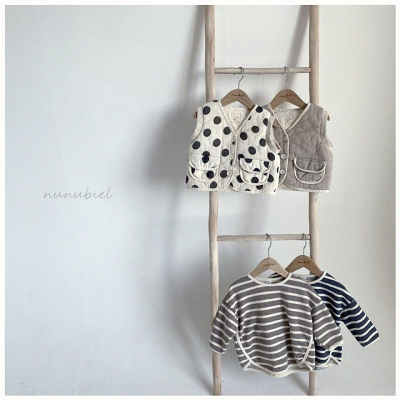 NUNUBIEL - Korean Children Fashion - #Kfashion4kids - Natural Soft Vest - 6