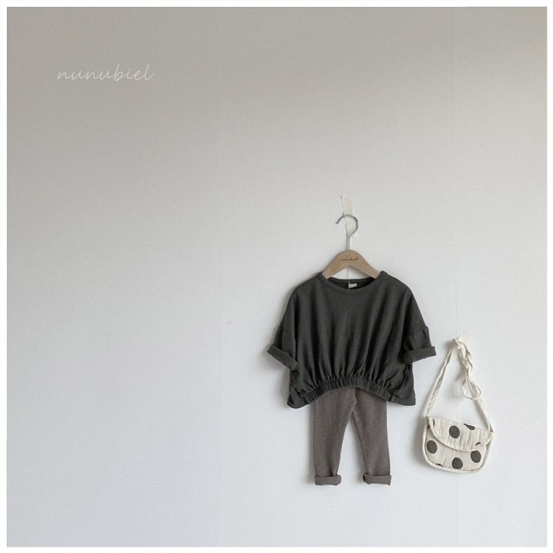 NUNUBIEL - Korean Children Fashion - #Kfashion4kids - Loosefit Shirring Tee with Mom - 5